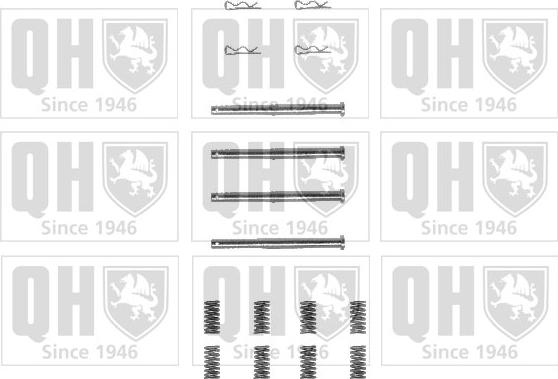 Quinton Hazell BFK677 - Комплектующие для колодок дискового тормоза avtokuzovplus.com.ua