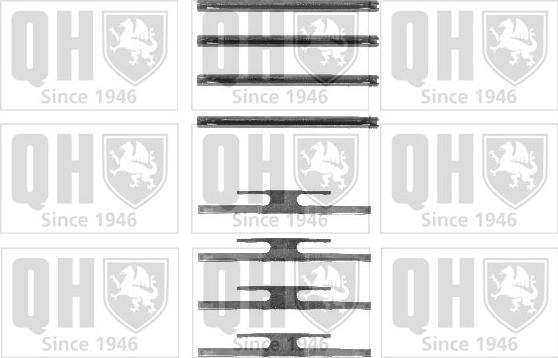 Quinton Hazell BFK848 - Напрямна гільза, корпус скоби гальма autocars.com.ua