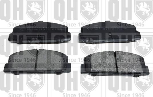 Quinton Hazell BP1375 - Гальмівні колодки, дискові гальма autocars.com.ua