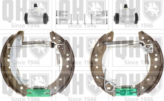 Quinton Hazell BS1130K3 - Комплект тормозных колодок, барабанные avtokuzovplus.com.ua