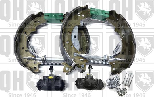 Quinton Hazell BS845K1 - Комплект тормозных колодок, барабанные avtokuzovplus.com.ua