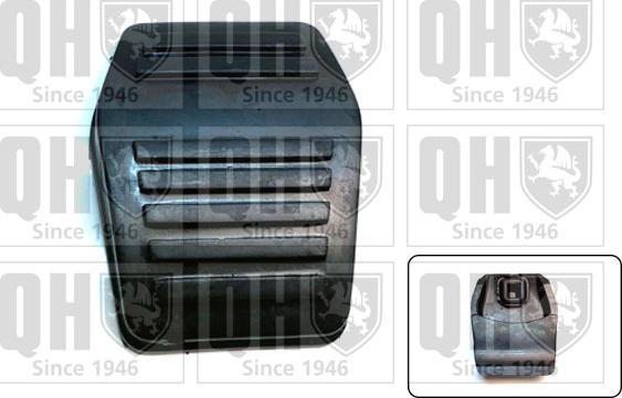 Quinton Hazell EM1805K - Педальні накладка, педаль гальма autocars.com.ua