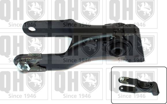 Quinton Hazell EM4501 - Подушка, підвіска двигуна autocars.com.ua