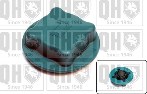 Quinton Hazell FC505 - Кришка, резервуар охолоджуючої рідини autocars.com.ua