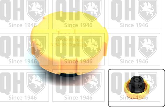 Quinton Hazell FC525 - Кришка, резервуар охолоджуючої рідини autocars.com.ua