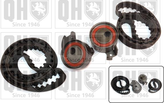 Quinton Hazell QBK544 - Комплект ременя ГРМ autocars.com.ua