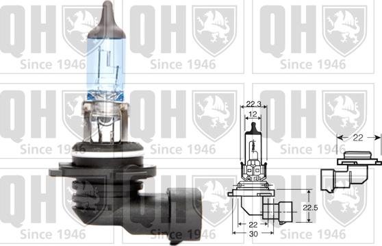 Quinton Hazell QBL9006 - Лампа розжарювання autocars.com.ua