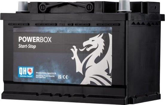 Quinton Hazell QBT096AFB - Стартерна акумуляторна батарея, АКБ autocars.com.ua