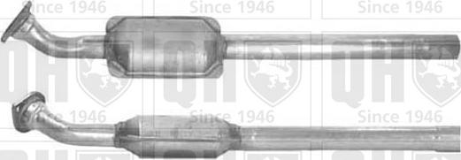Quinton Hazell QCAT80002 - Каталізатор autocars.com.ua