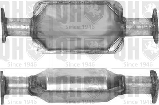Quinton Hazell QCAT80004H - Каталізатор autocars.com.ua