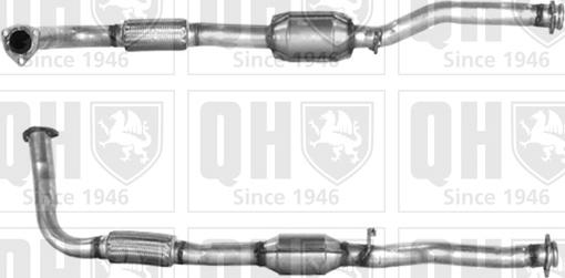 Quinton Hazell QCAT80029 - Катализатор avtokuzovplus.com.ua