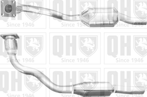 Quinton Hazell QCAT80049 - Каталізатор autocars.com.ua