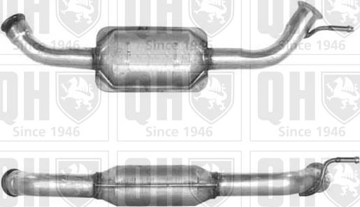 Quinton Hazell QCAT80067 - Каталізатор autocars.com.ua