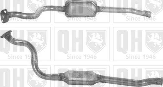 Quinton Hazell QCAT80073 - Каталізатор autocars.com.ua