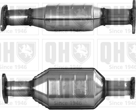 Quinton Hazell QCAT80182H - Каталізатор autocars.com.ua