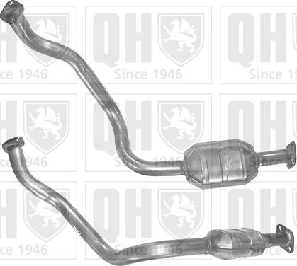 Quinton Hazell QCAT80212 - Каталізатор autocars.com.ua
