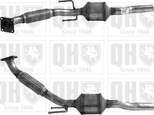 Quinton Hazell QCAT80239 - Каталізатор autocars.com.ua