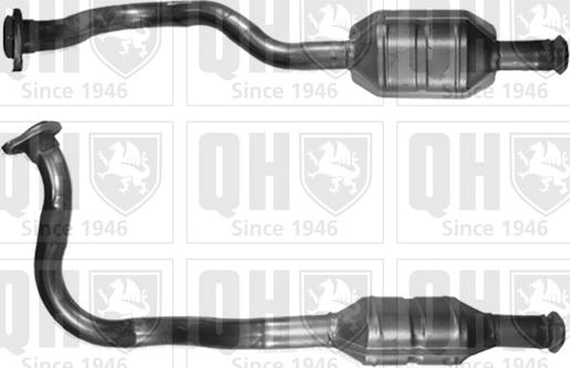 Quinton Hazell QCAT80283 - Каталізатор autocars.com.ua