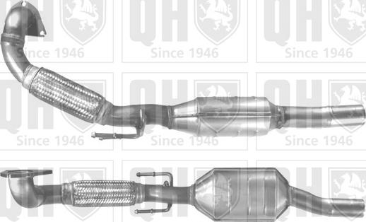 Quinton Hazell QCAT80290 - Каталізатор autocars.com.ua