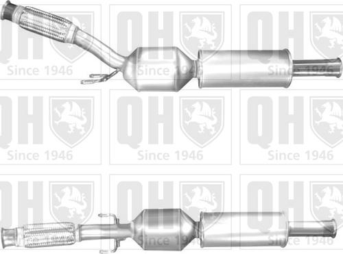 Quinton Hazell QCAT80419H - Катализатор avtokuzovplus.com.ua