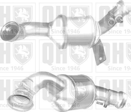 Quinton Hazell QCAT80603H - Каталізатор autocars.com.ua