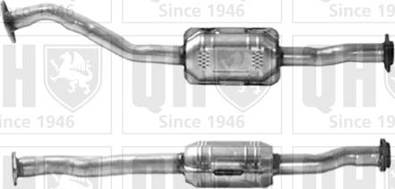 Quinton Hazell QCAT90057 - Каталізатор autocars.com.ua