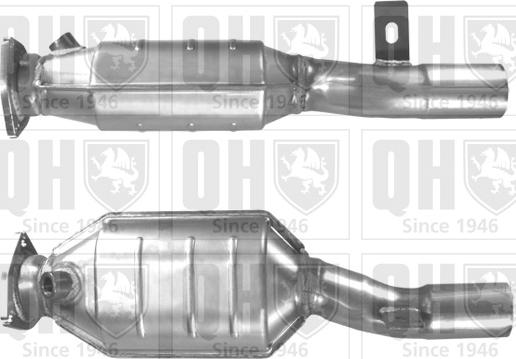 Quinton Hazell QCAT90096H - Каталізатор autocars.com.ua