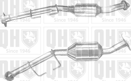 Quinton Hazell QCAT90109 - Каталізатор autocars.com.ua