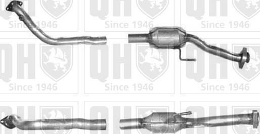 Quinton Hazell QCAT90118 - Каталізатор autocars.com.ua