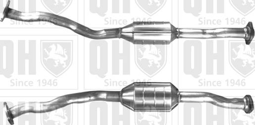 Quinton Hazell QCAT90143 - Катализатор avtokuzovplus.com.ua