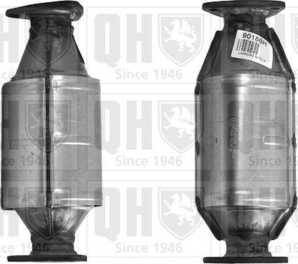 Quinton Hazell QCAT90186H - Каталізатор autocars.com.ua