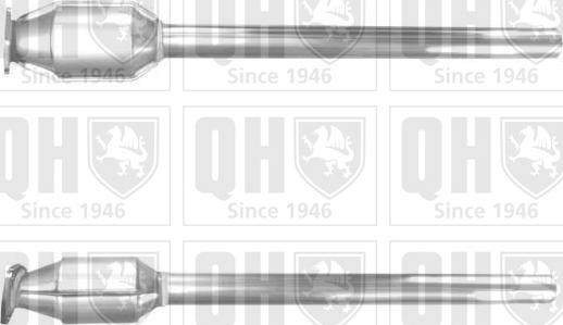Quinton Hazell QCAT90250 - Каталізатор autocars.com.ua