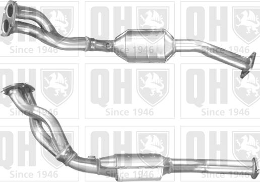 Quinton Hazell QCAT90315H - Каталізатор autocars.com.ua