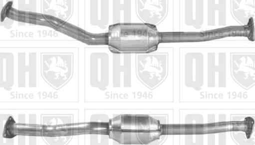 Quinton Hazell QCAT90432 - Каталізатор autocars.com.ua