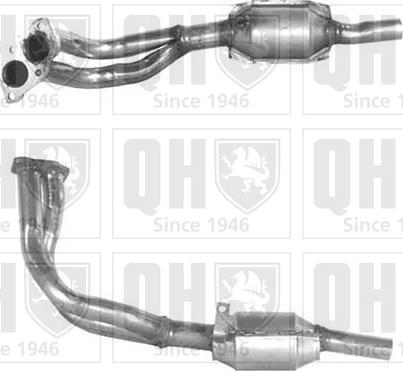 Quinton Hazell QCAT90457 - Каталізатор autocars.com.ua