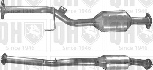 Quinton Hazell QCAT90520 - Каталізатор autocars.com.ua