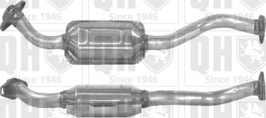 Quinton Hazell QCAT90608H - Каталізатор autocars.com.ua