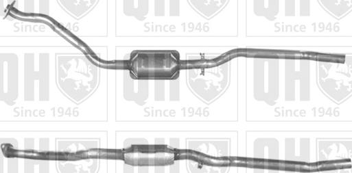 Quinton Hazell QCAT90629 - Каталізатор autocars.com.ua