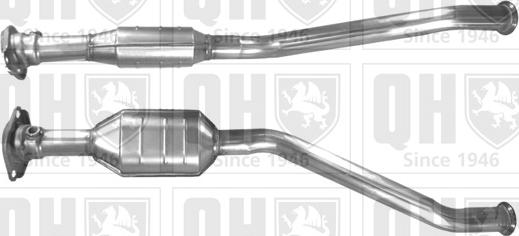 Quinton Hazell QCAT90674 - Каталізатор autocars.com.ua