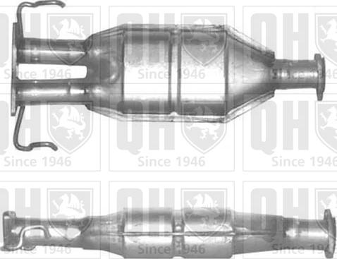 Quinton Hazell QCAT90740 - Каталізатор autocars.com.ua