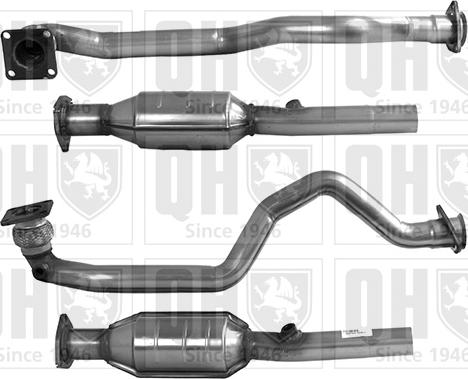 Quinton Hazell QCAT90779H - Каталізатор autocars.com.ua