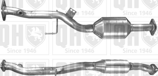 Quinton Hazell QCAT90786 - Каталізатор autocars.com.ua