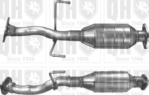 Quinton Hazell QCAT90798 - Каталізатор autocars.com.ua