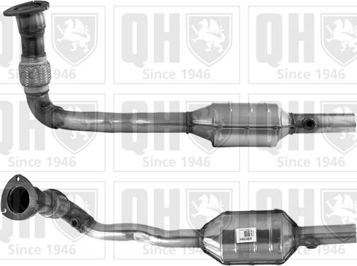 Quinton Hazell QCAT90839H - Катализатор avtokuzovplus.com.ua