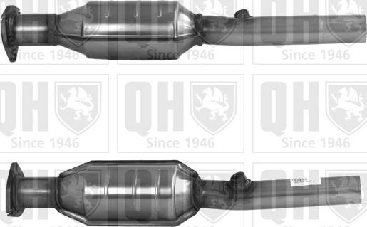 Quinton Hazell QCAT90854 - Каталізатор autocars.com.ua
