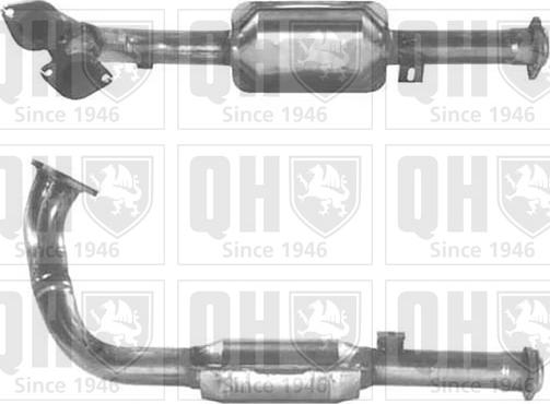 Quinton Hazell QCAT90922 - Катализатор avtokuzovplus.com.ua