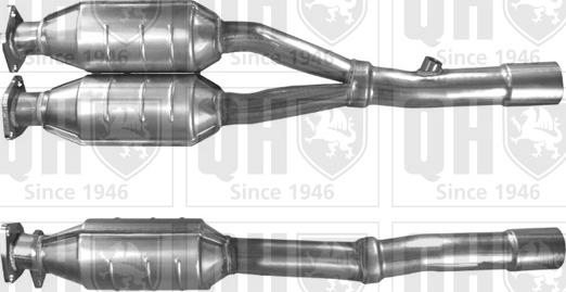 Quinton Hazell QCAT91041 - Каталізатор autocars.com.ua