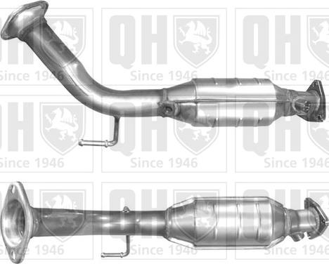 Quinton Hazell QCAT91044H - Катализатор avtokuzovplus.com.ua