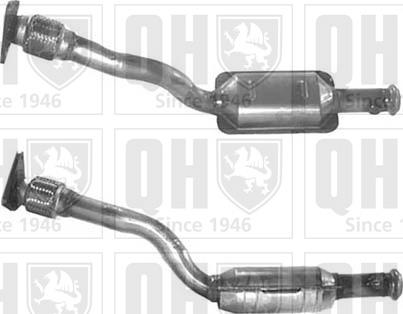 Quinton Hazell QCAT91076 - Каталізатор autocars.com.ua