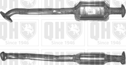 Quinton Hazell QCAT91226 - Каталізатор autocars.com.ua